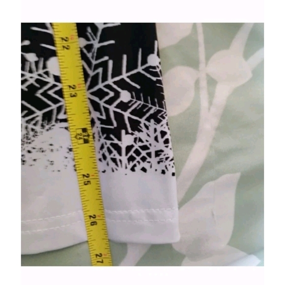 Charming Snowman Black Long Sleeve Blouse - Picture 11 of 11